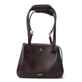 Supple Calfskin Small Madrid Bag Dark Burgundy