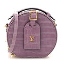 Alligator Mini Boite Chapeau Purple