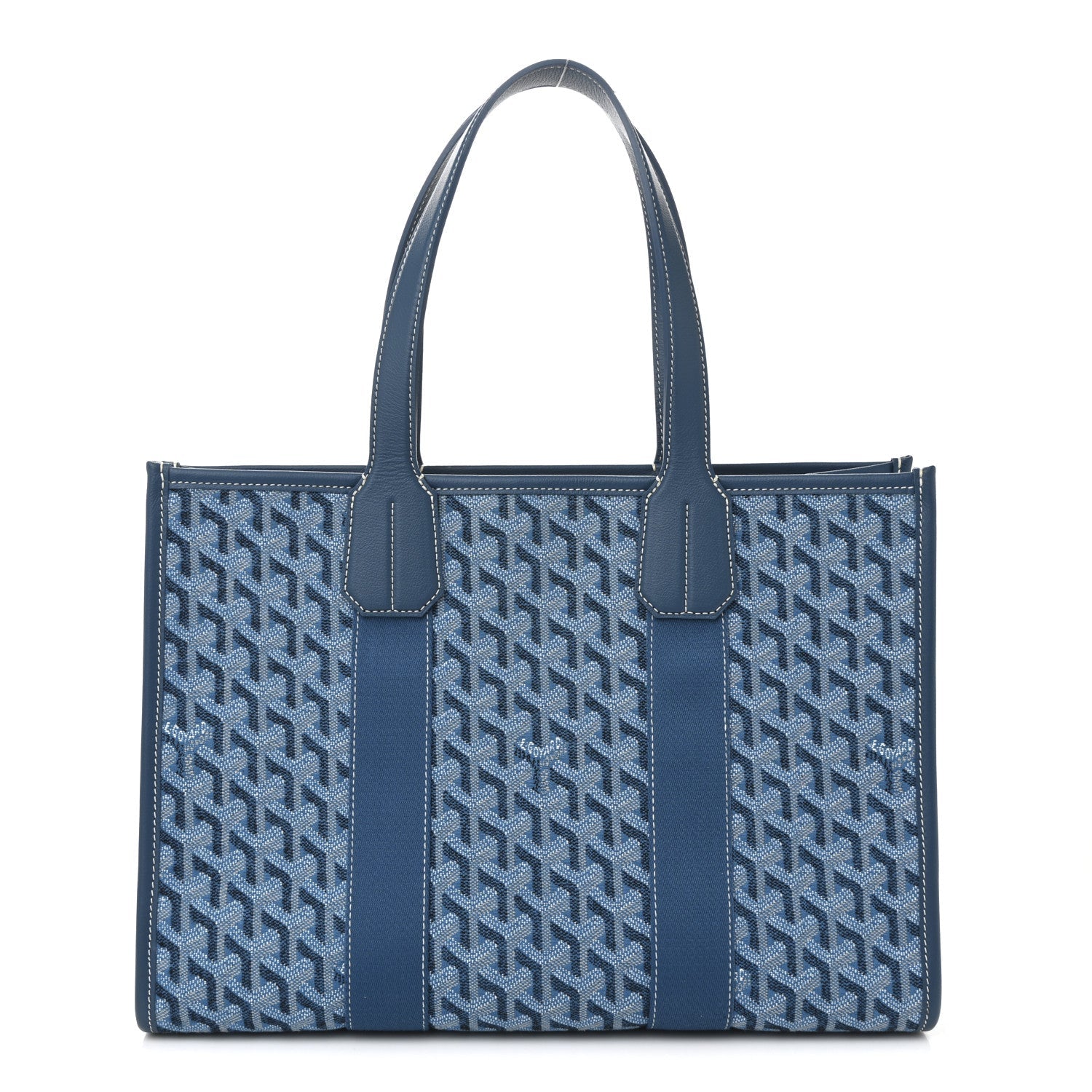 Goyardine Villette PM Tote Ocean Blue