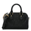 Empreinte Monogram Giant Speedy Bandouliere 20 Black