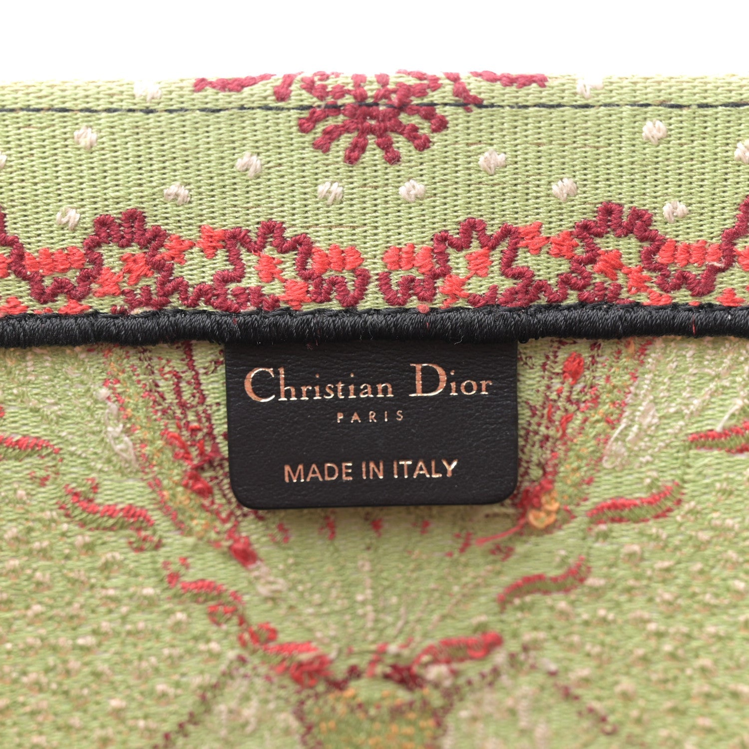 Canvas Embroidered Large In Lights Book Tote Multicolor