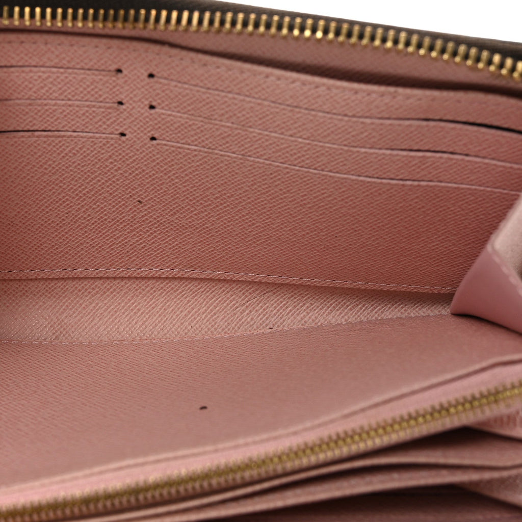 Monogram Zippy Wallet Rose Ballerine