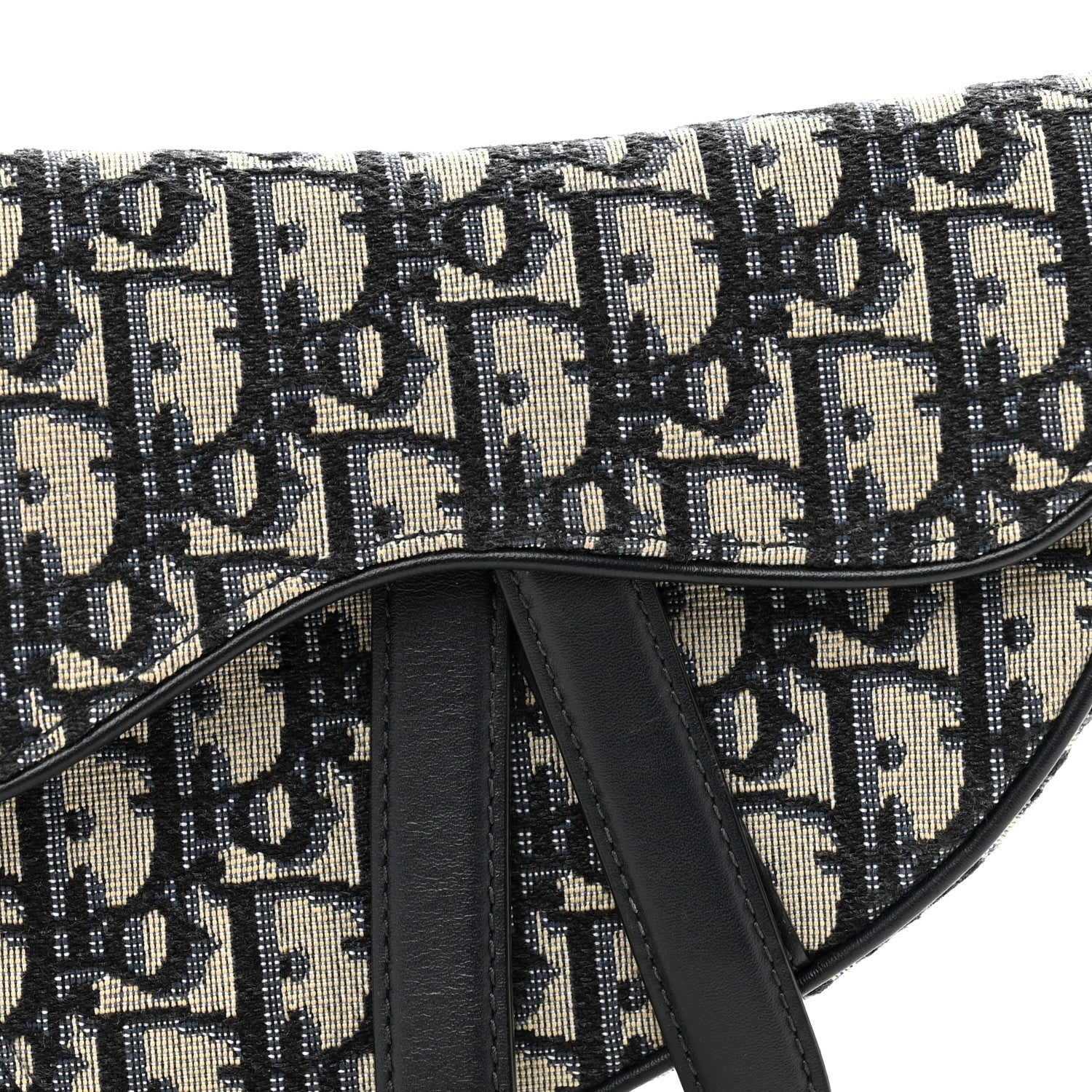 Oblique Mini Saddle Bag Blue