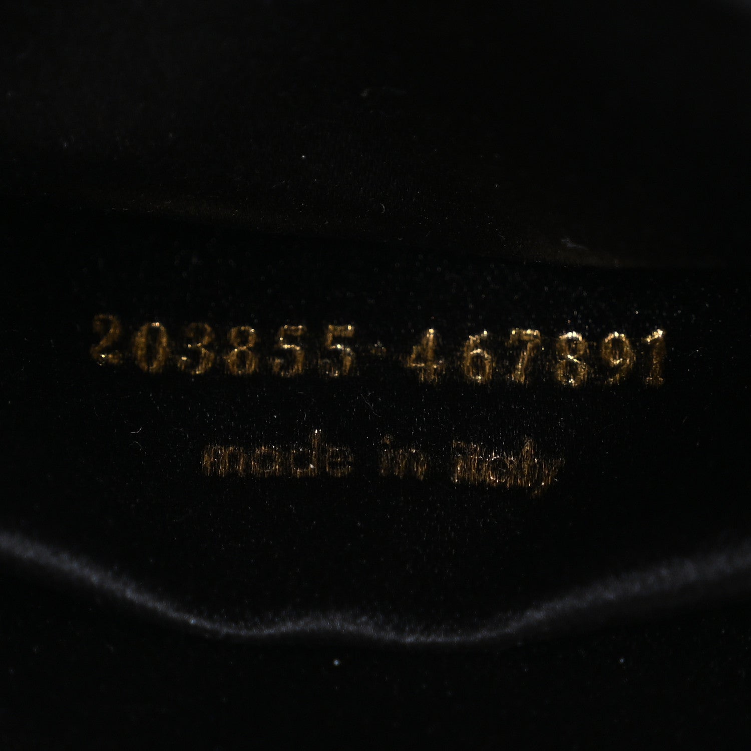 Metallic Textured Calfskin Large Belle De Jour Clutch Gold black