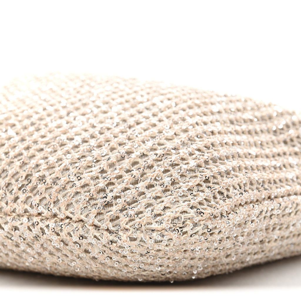 Sequin Mesh Ivy Bag Cipria