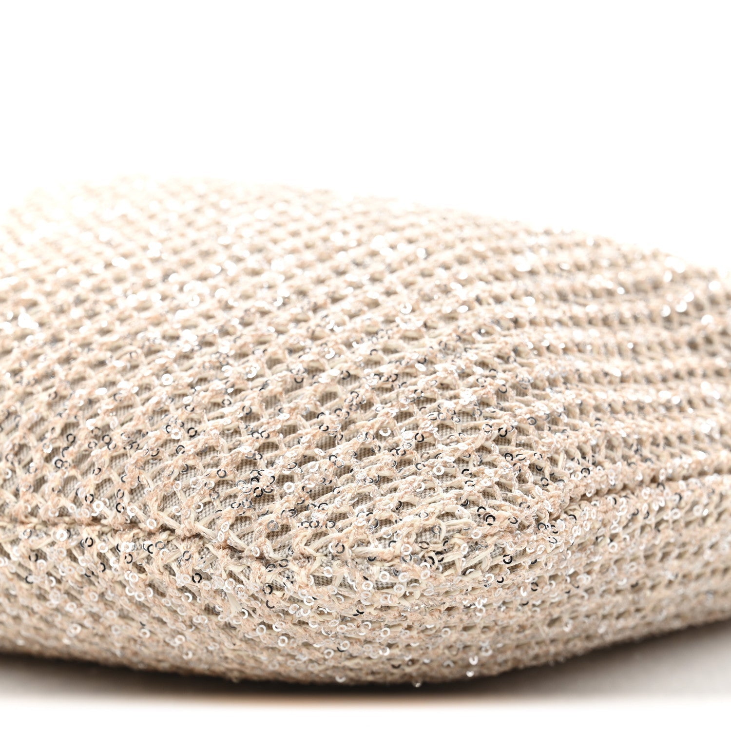 Sequin Mesh Ivy Bag Cipria