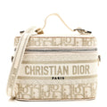 Oblique Diortravel Vanity Case Pale Gold