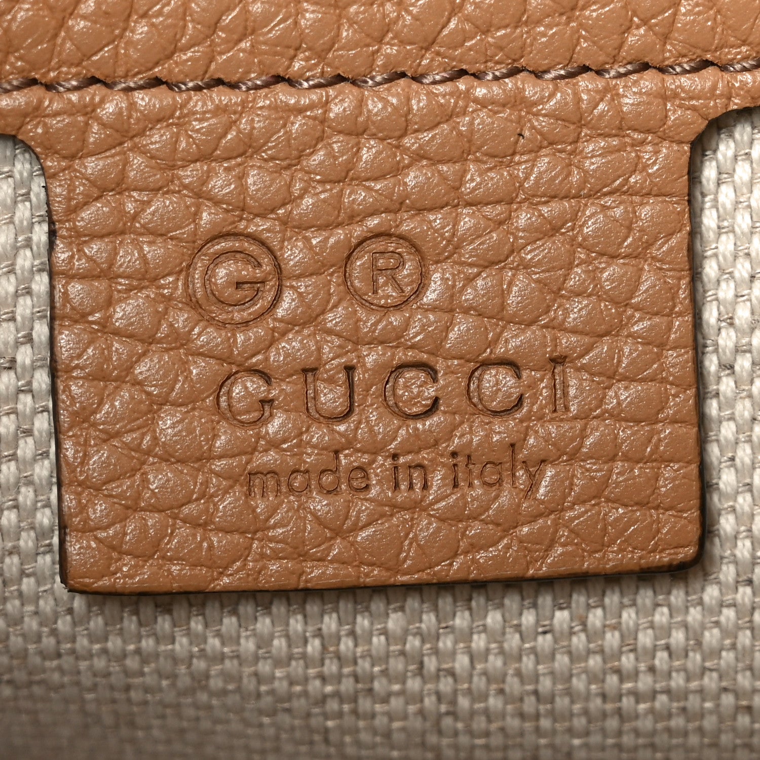 Pebbled Calfskin Medium Soho Chain Shoulder Bag Camelia