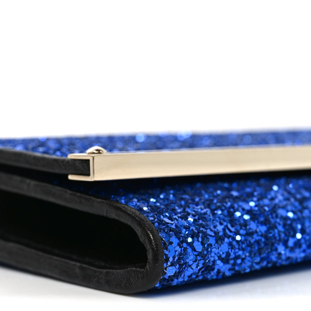 Glitter Milla Wallet on Chain Navy