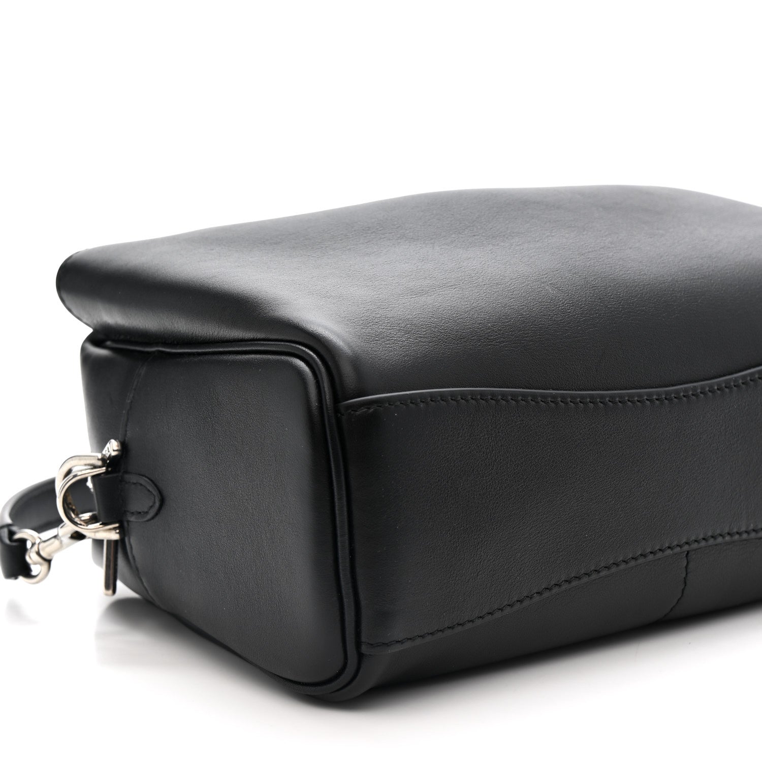 Smooth Calfskin Rodeo Camera Bag Black