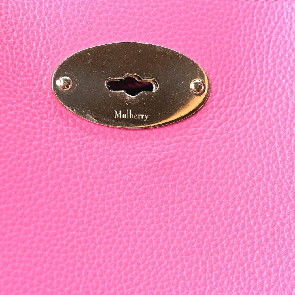 Small Classic Grain Bayswater Tote Pink