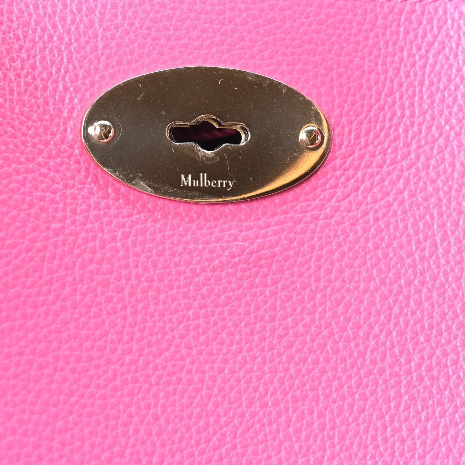 Small Classic Grain Bayswater Tote Pink