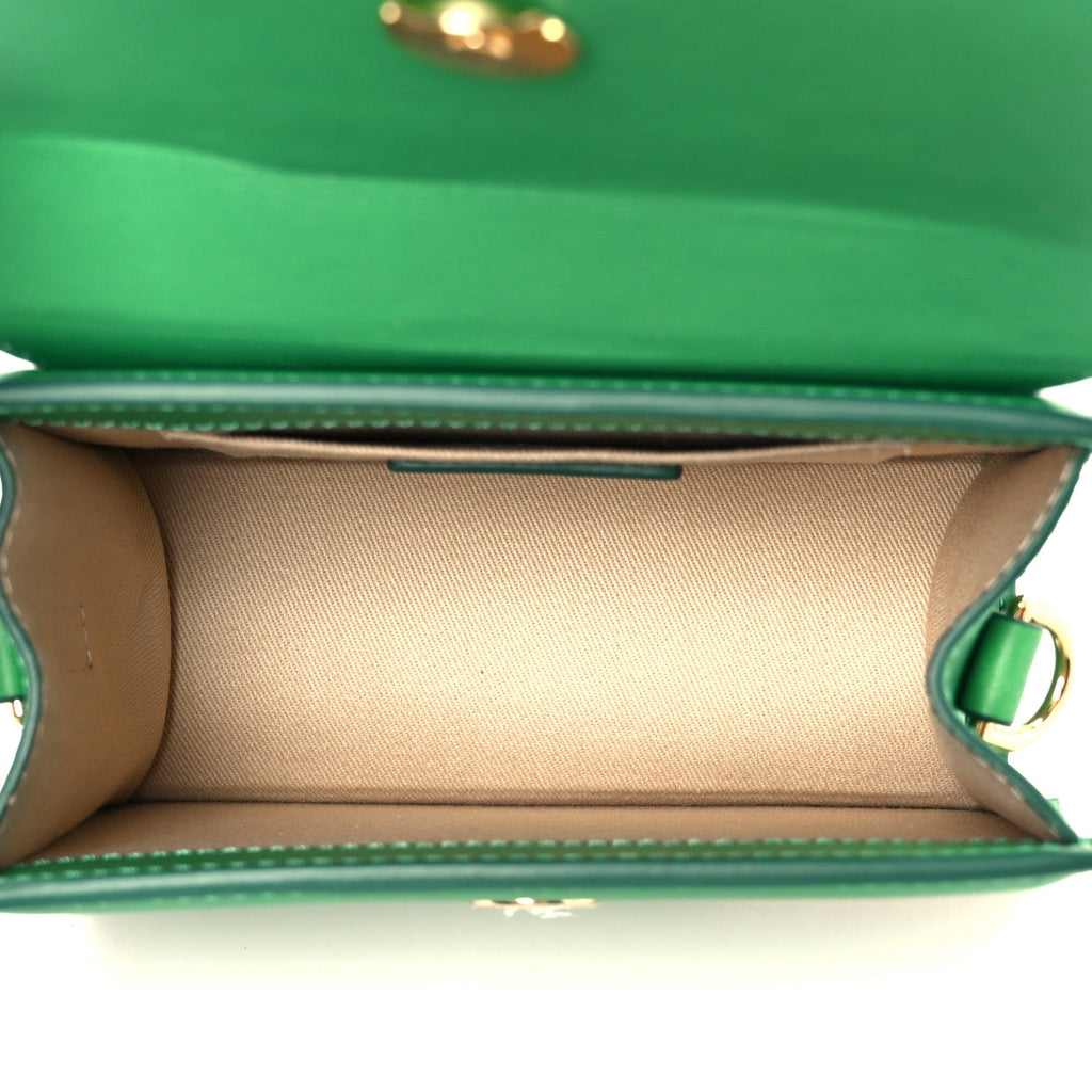 Calfskin Le Chiquito Noeud Green