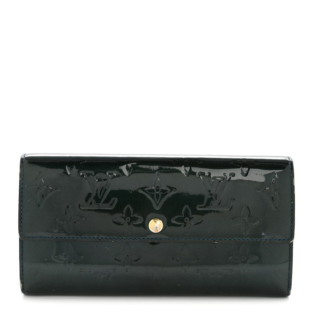 Vernis Sarah Wallet Blue Nuit