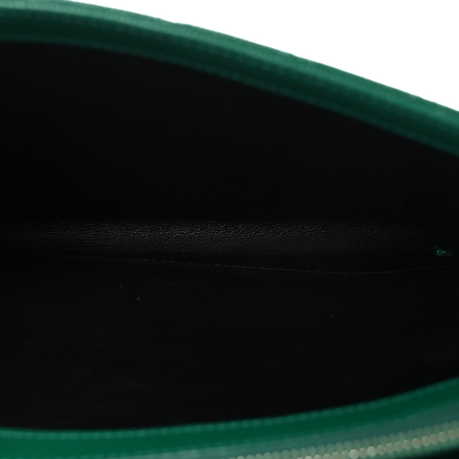 Grain De Poudre Mixed Matelasse Triquilt Monogram Chain Wallet Green Field