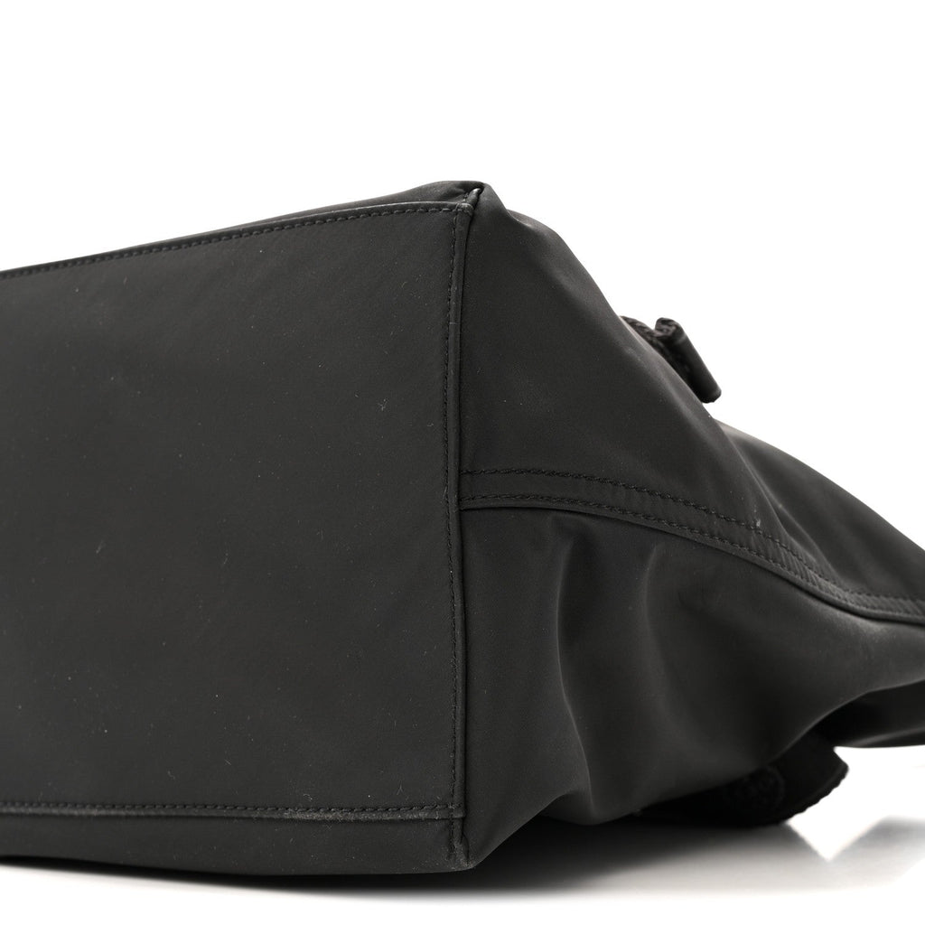 Nylon Small Commercial Tote Black