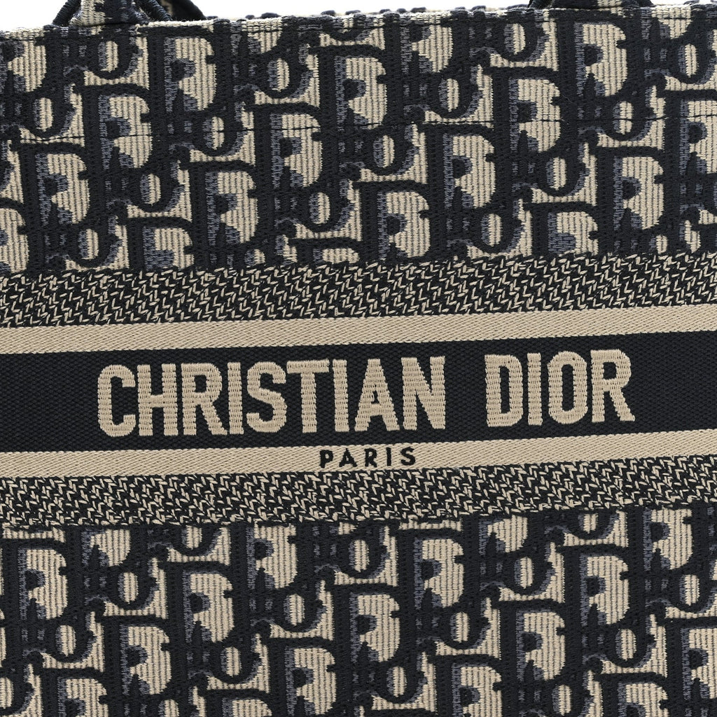 Oblique Small Book Tote Blue Multicolor