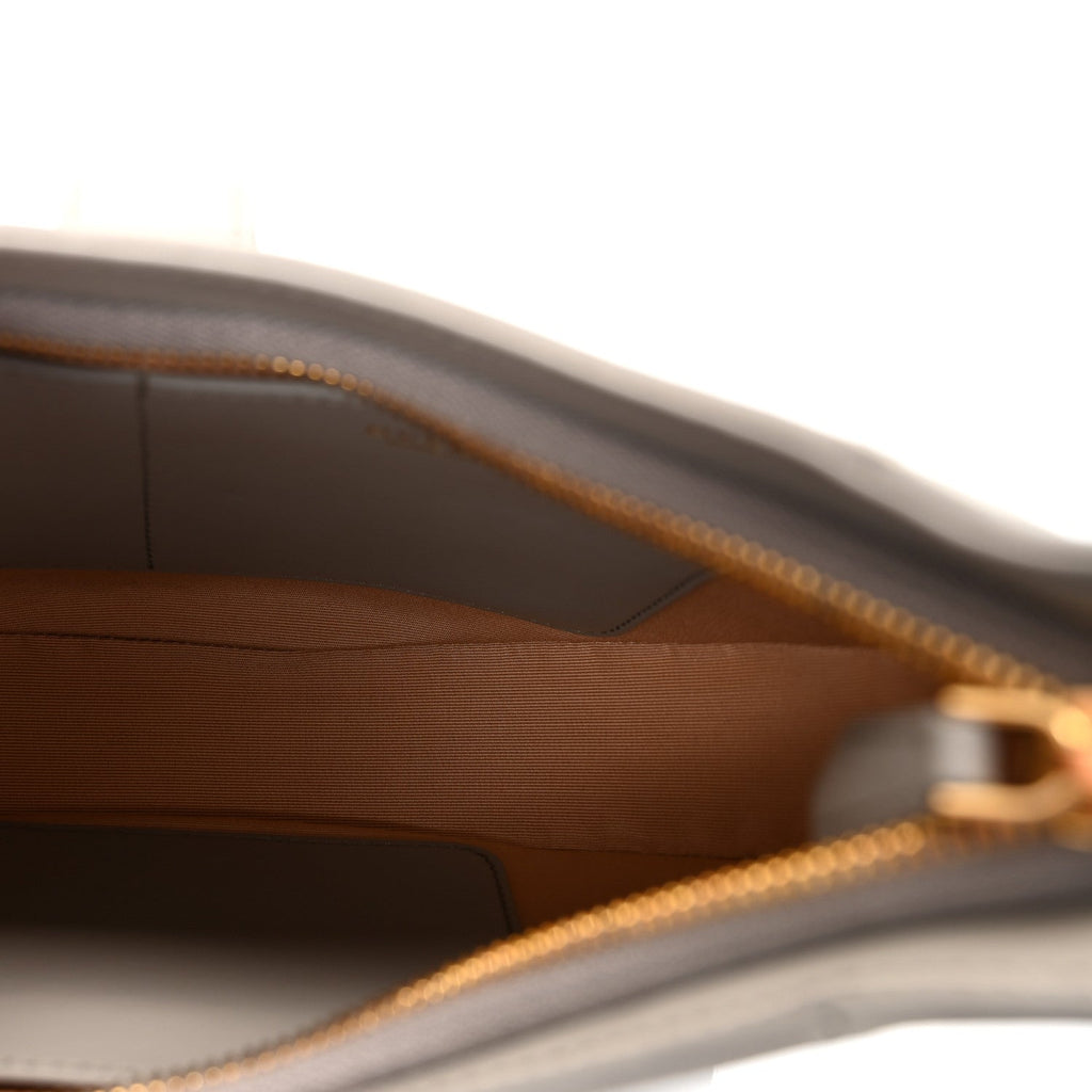 Urban Grain Smooth Calfskin Serpenti Ellipse Shoulder Bag Foggy Opal