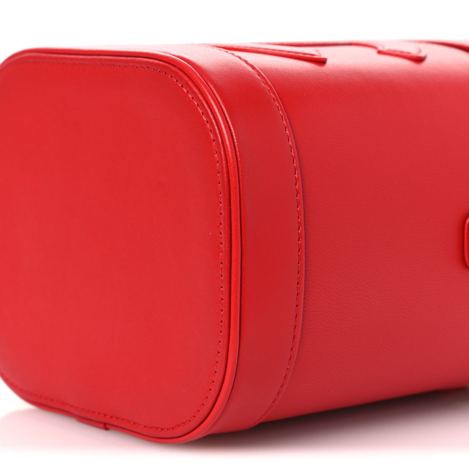 Lambskin Timeless Vanity Cosmetic Case Red