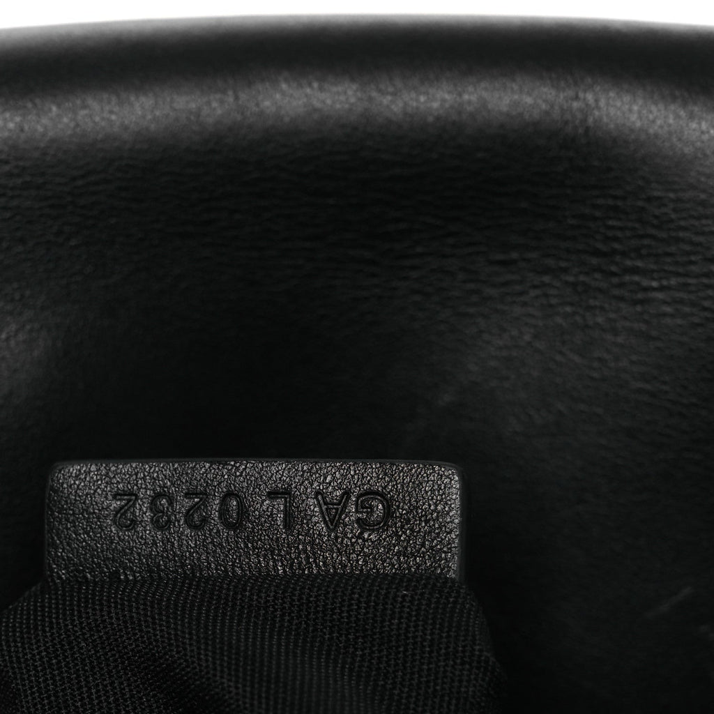 Soft Calfskin 4G Embossed Medium Shoulder Bag Black