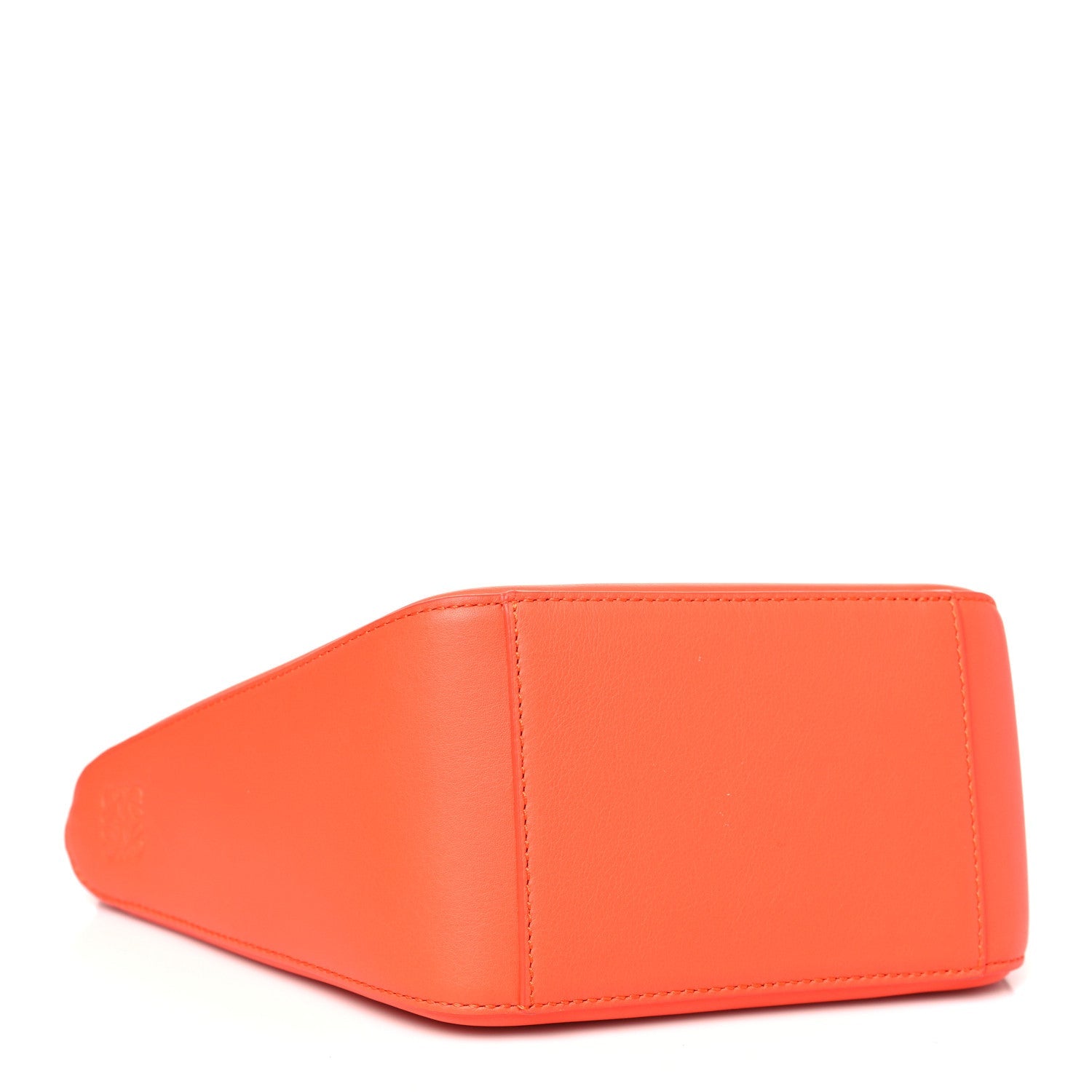 Calfskin Mini Hammock Hobo Vivid Orange