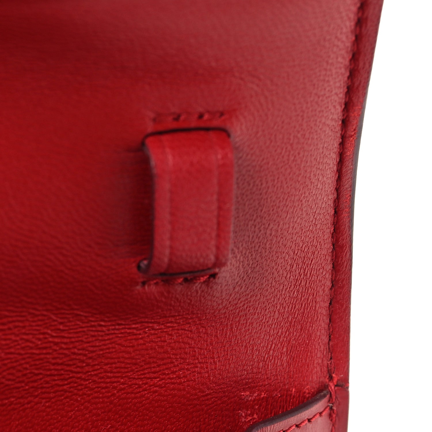 Box Calfskin Teen Classic Box Flap Bag Red