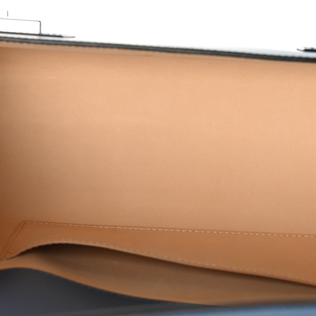 Box Calfskin Cabotin Blue