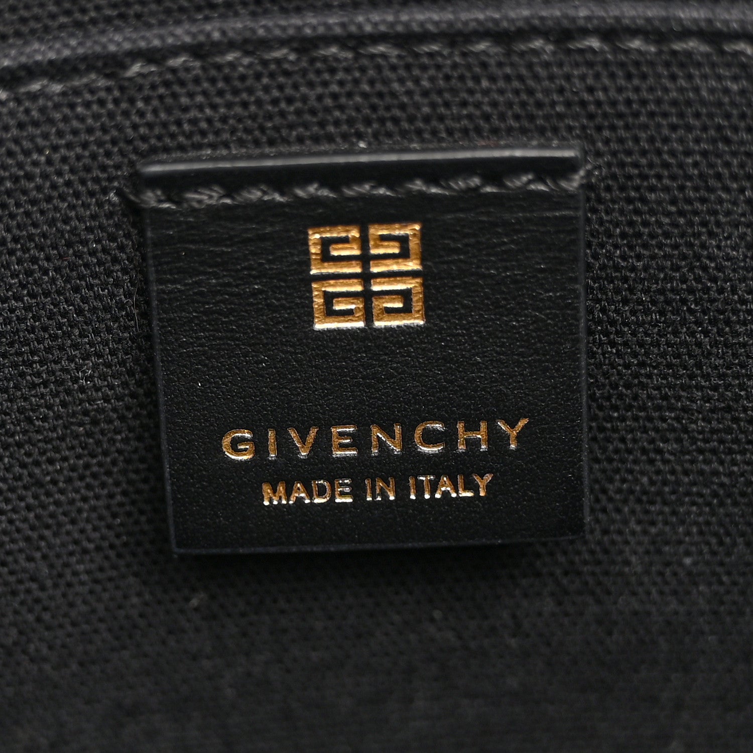 Canvas Small G Tote Black