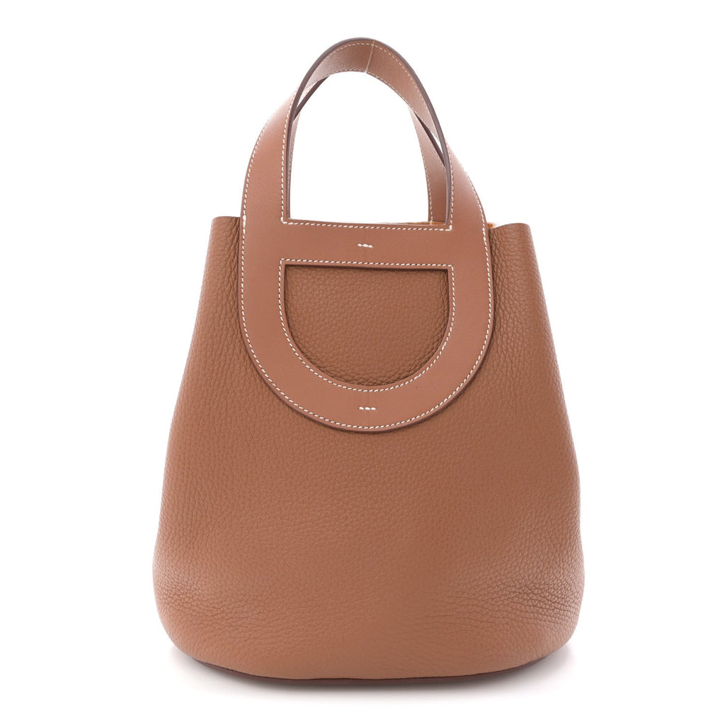 Taurillon Clemence Swift In-The-Loop 23 Bag Gold