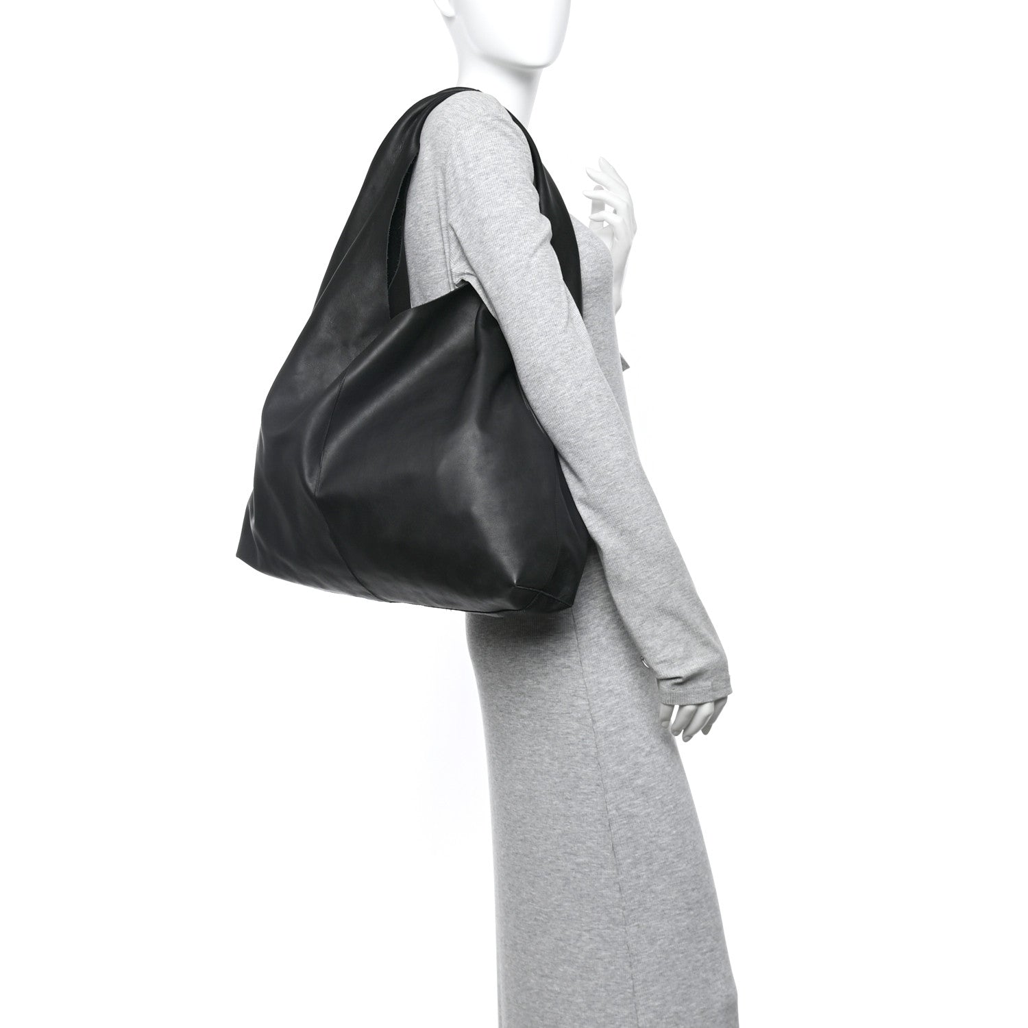 Calfskin New Bindle Bag Black
