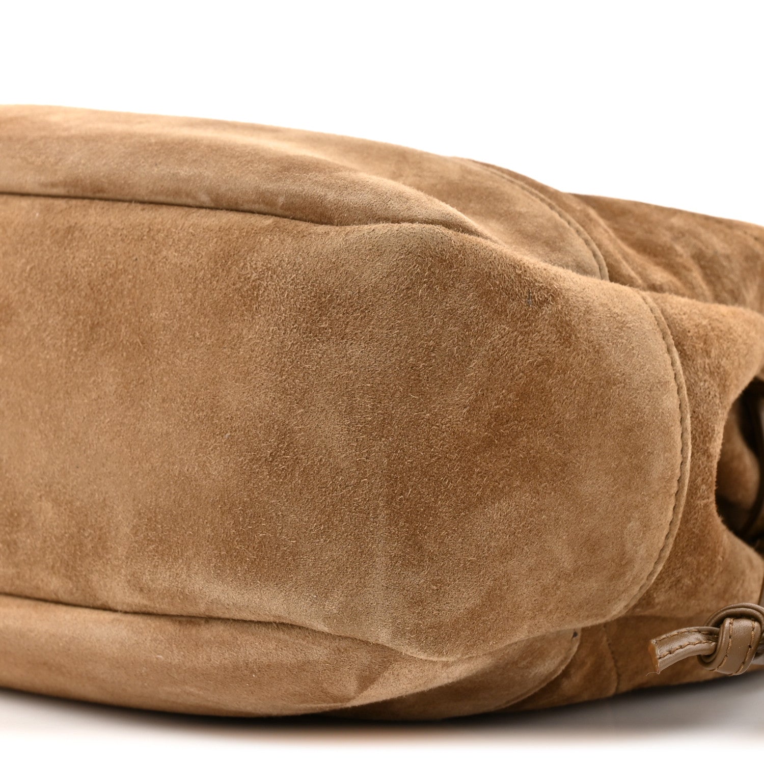 Suede Small Jamie Shopping Tote Golden Leaf