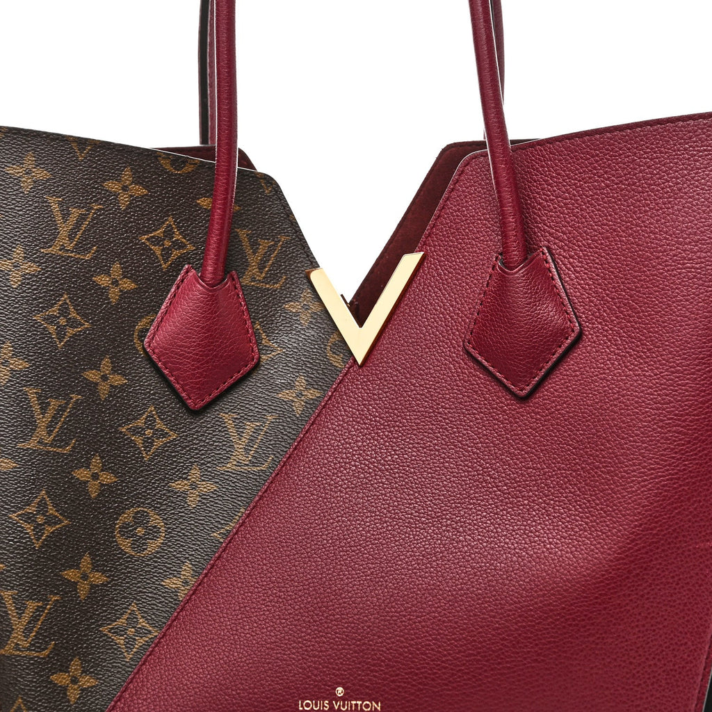 Calfskin Monogram Kimono Tote Grape