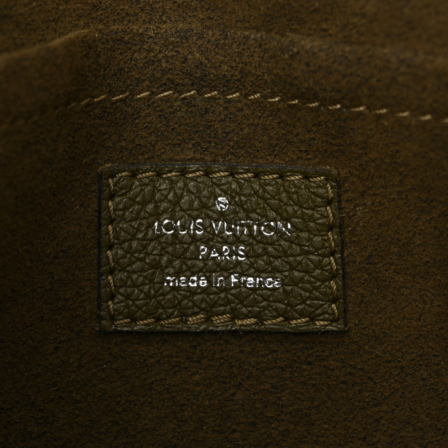 Soft Calfskin Mylockme Chain Bag BB Smokey Brown Green