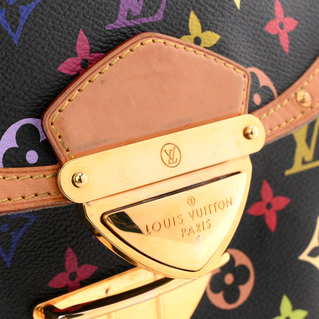 Monogram Multicolor Beverly MM Black