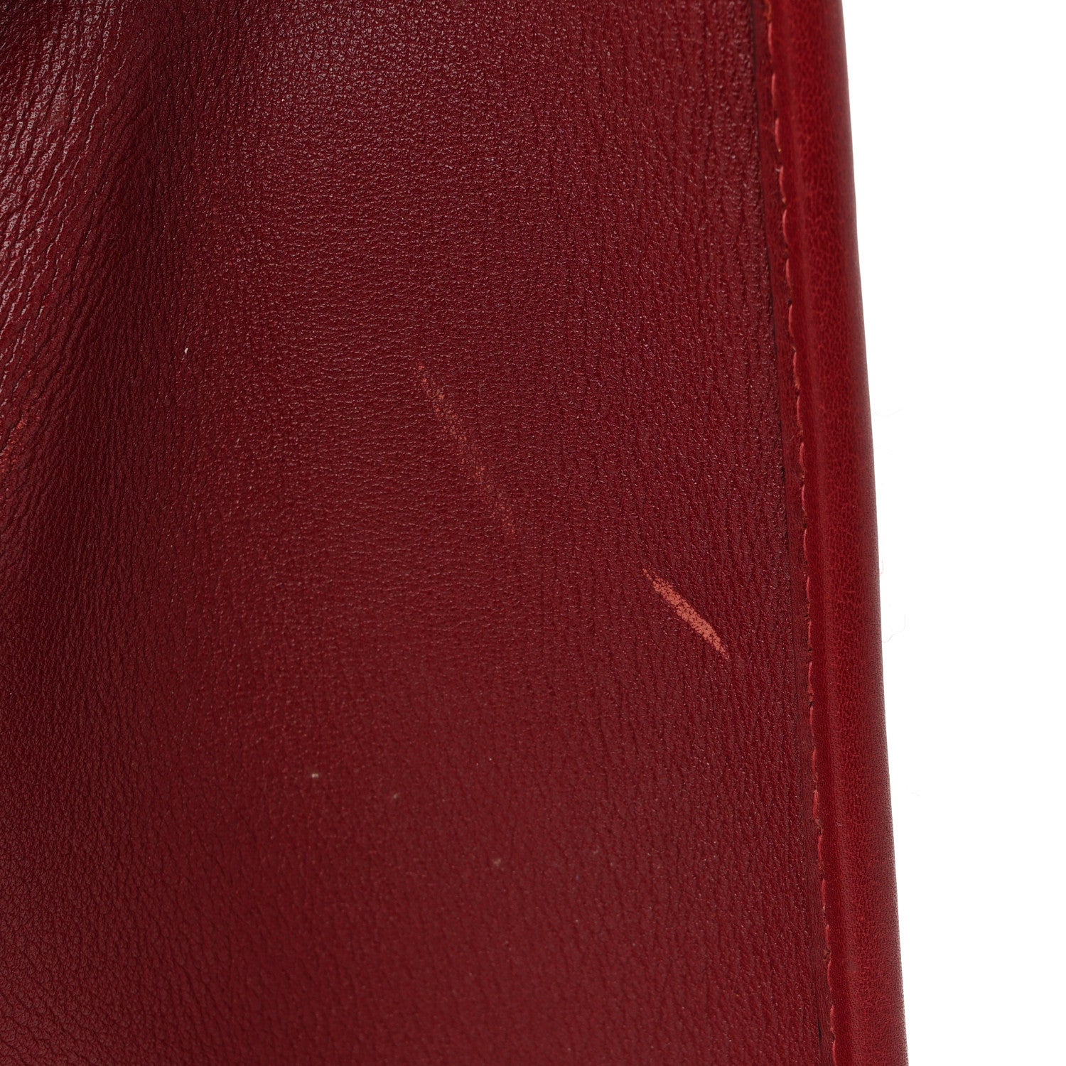 Felt Barenia Feu2Dou Travel Bag Rouge Vif Rouge H