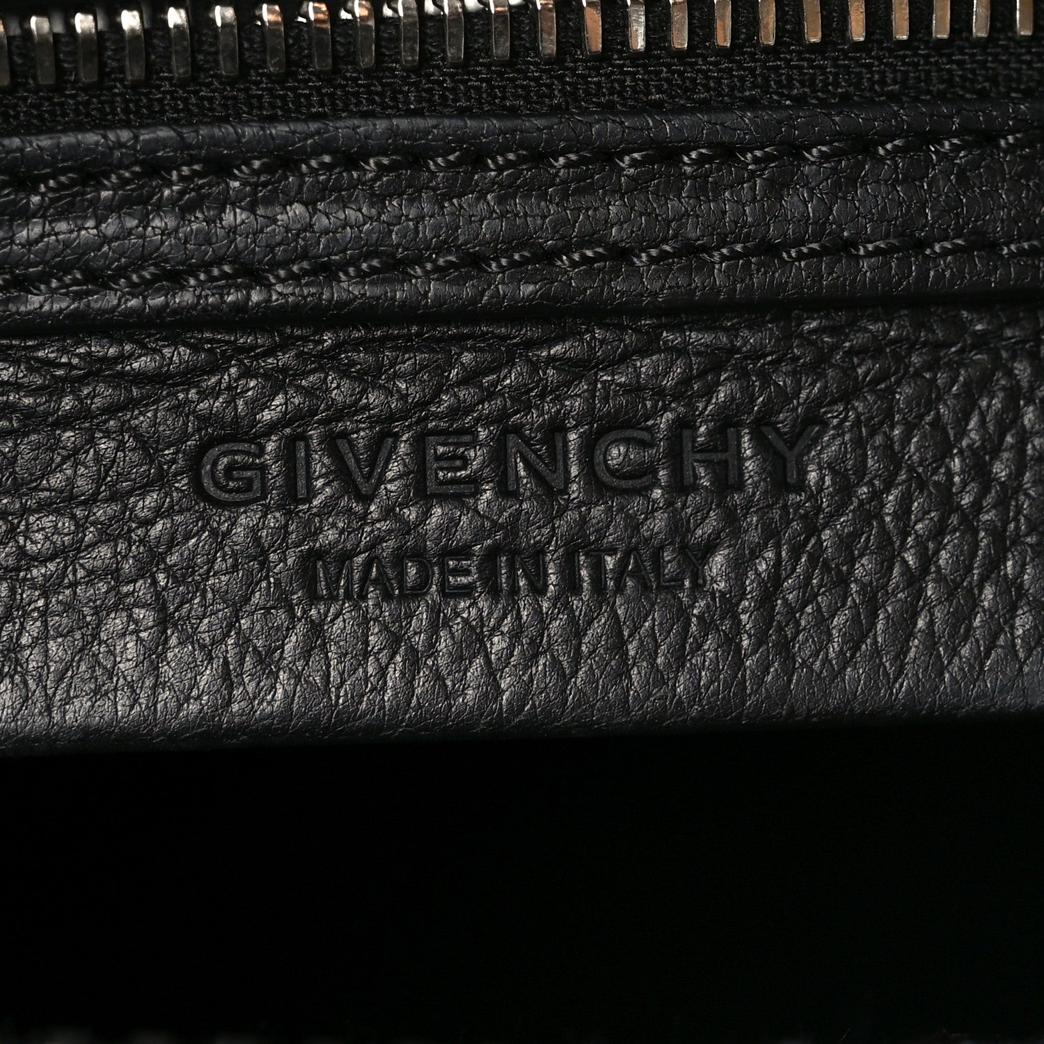Sugar Goatskin Small Antigona Black