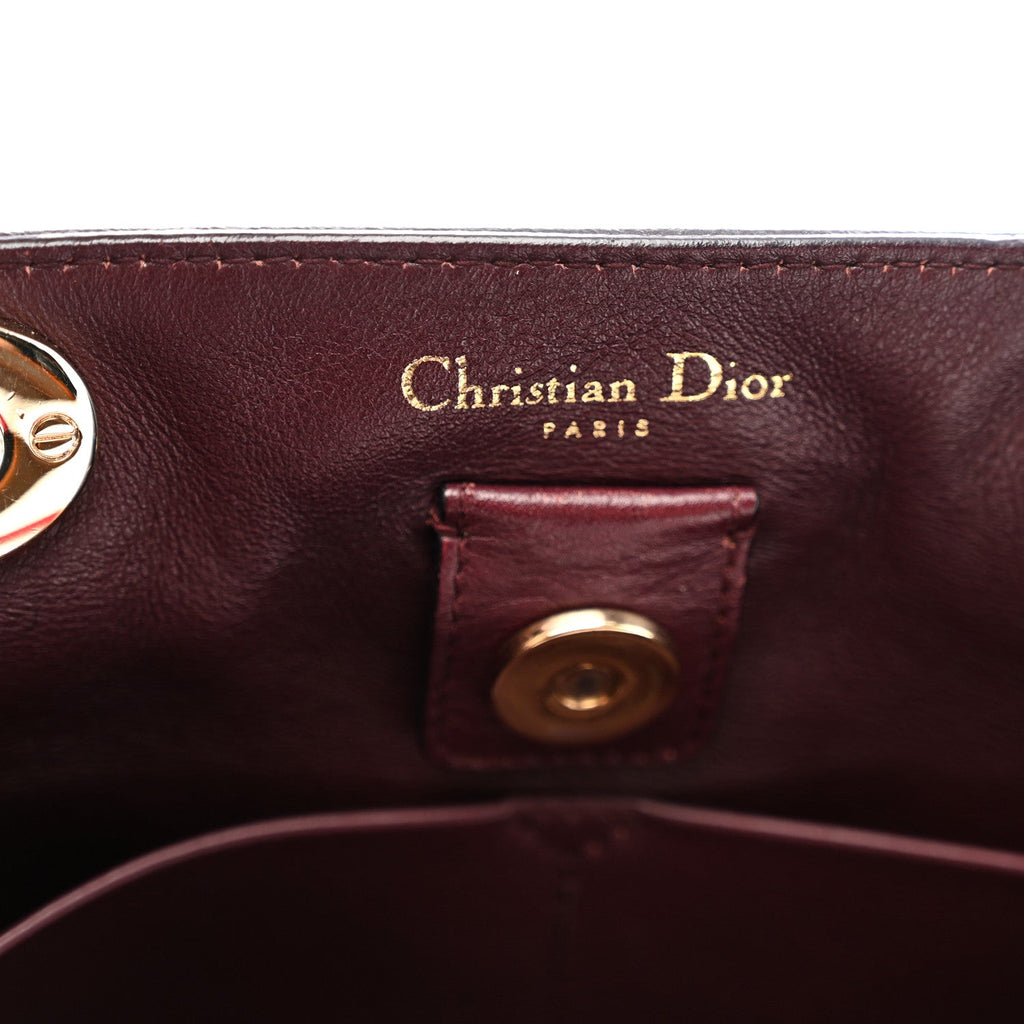 Calfskin Medium Diorissimo Tote Red