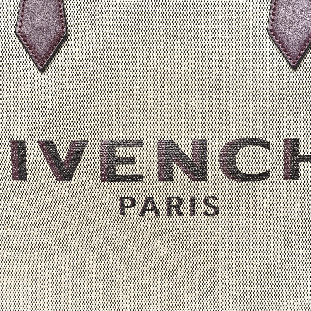Canvas Medium Bond Shopper Tote Aubergine