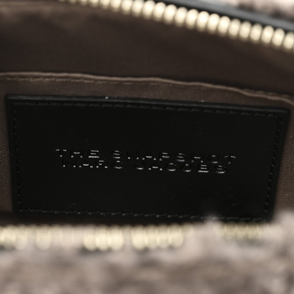 Shearling Snapshot The Teddy Camera Bag Grey