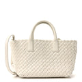 Nappa Intrecciato Mini Cabat White