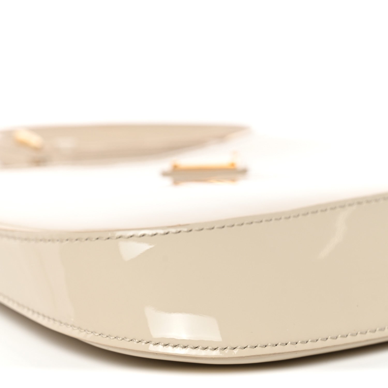 Spazzolato Cleo Shoulder Bag Avorio