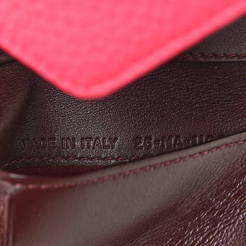 Bullcalf Diorissimo Envelope Wallet Rose Passion
