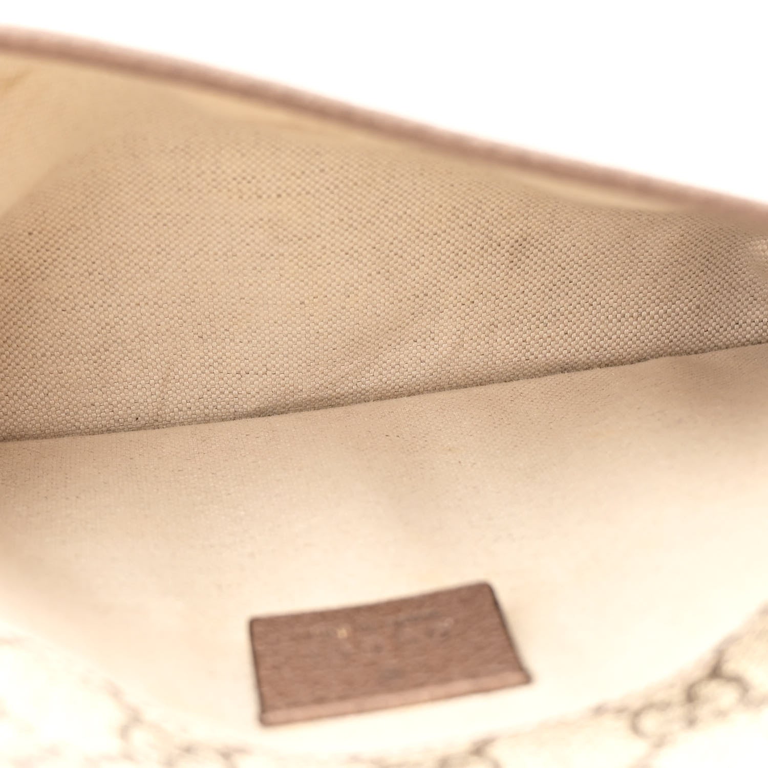 GG Supreme Monogram Neo Vintage Web Belt Bag Brown