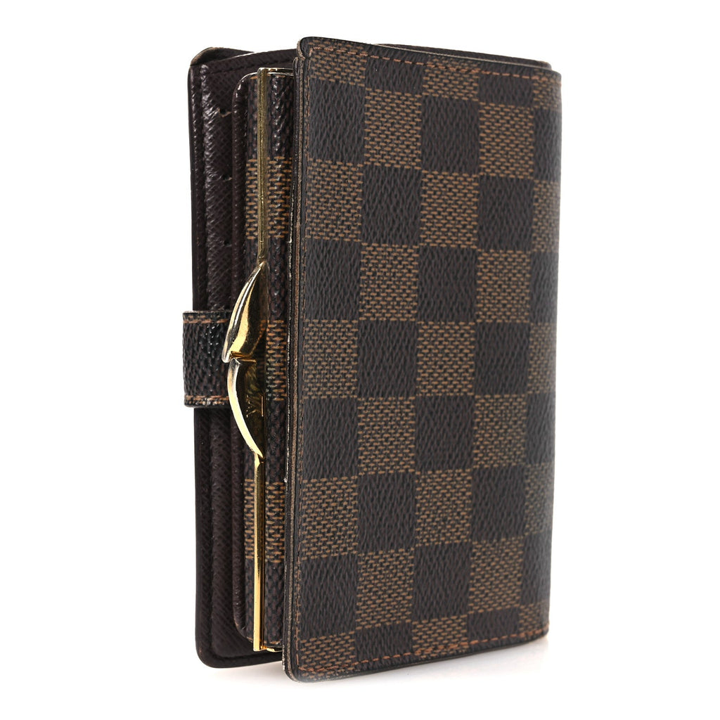 Damier Ebene French Purse Wallet