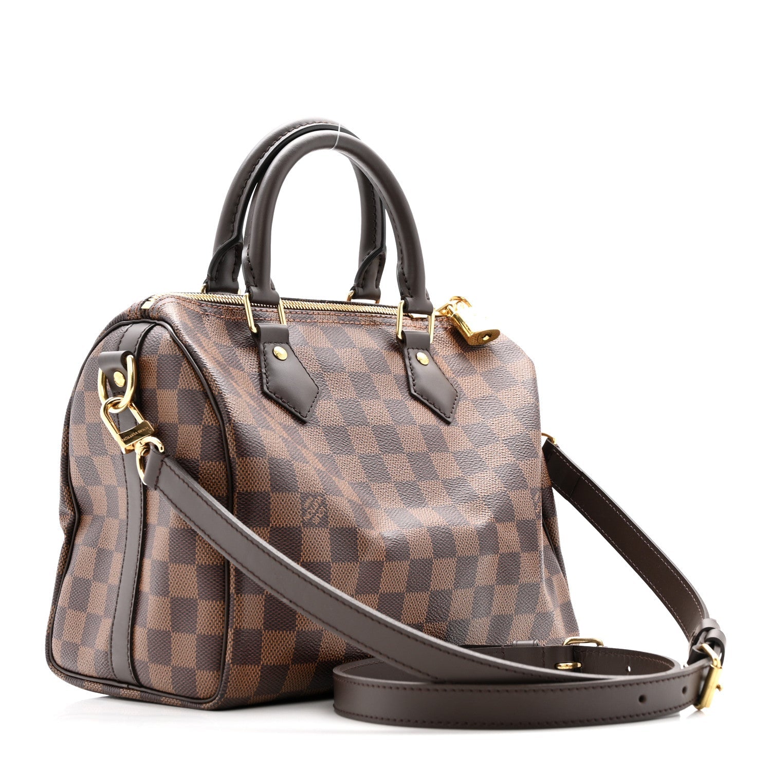 Damier Ebene Speedy Bandouliere 25