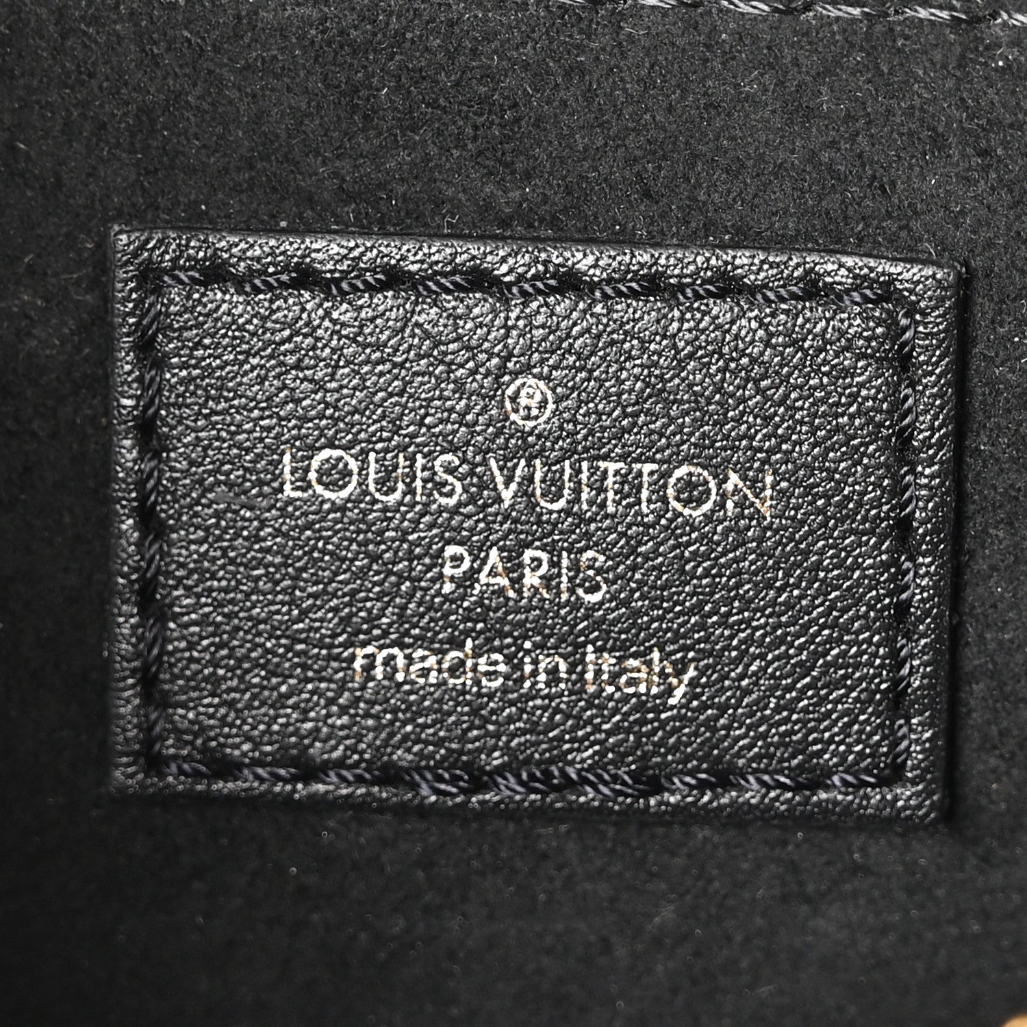 Calfskin LV New Wave Chain Bag Black