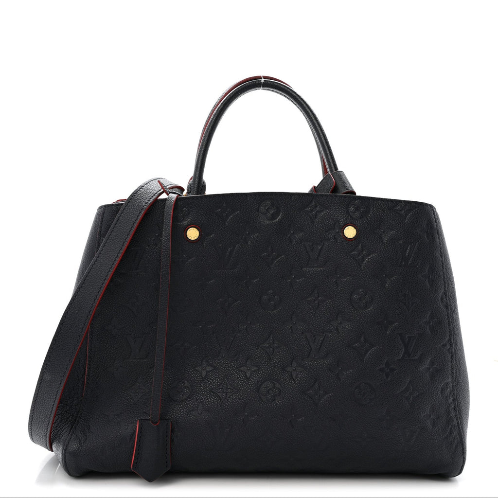 Empreinte Montaigne MM Marine Rouge