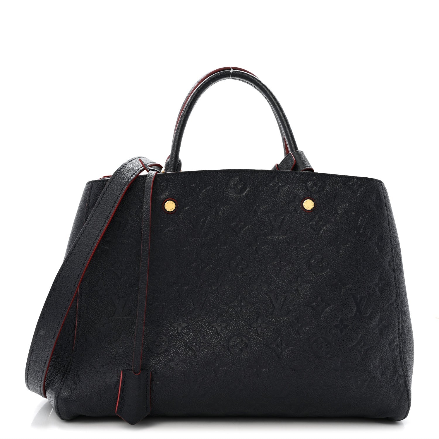 Empreinte Montaigne MM Marine Rouge