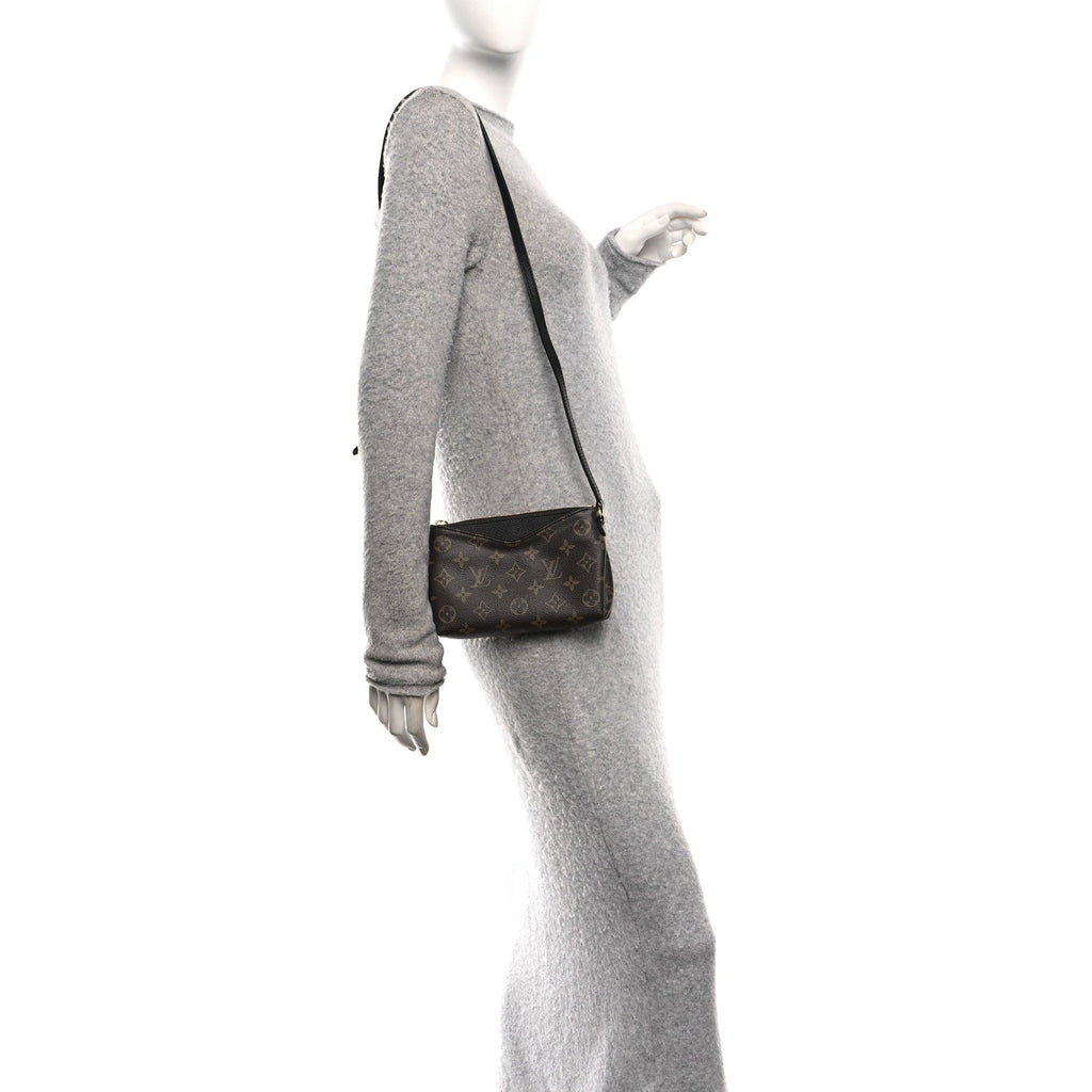 Monogram Pallas Clutch Black