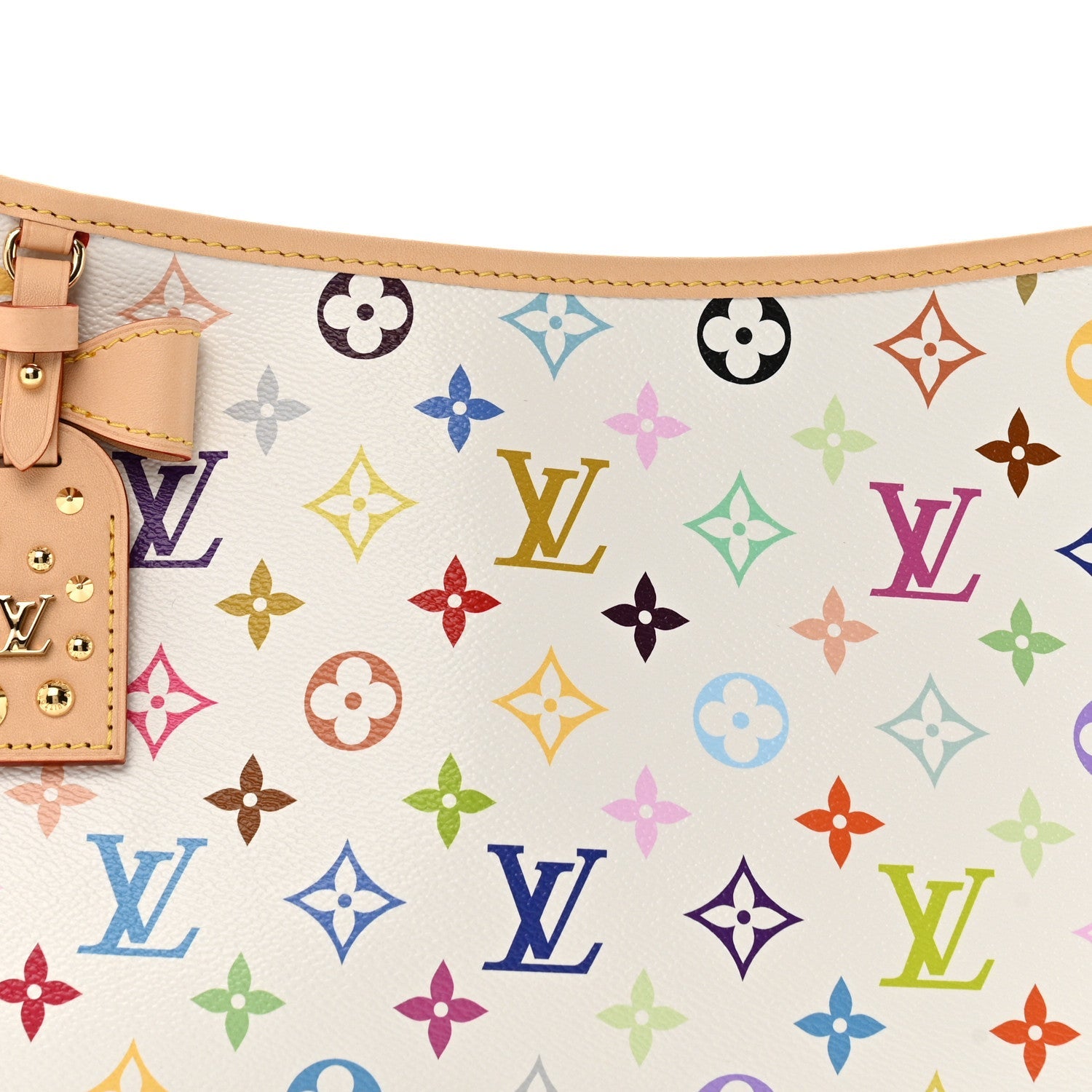 LV X TM Monogram Multicolor CarryAll East West White